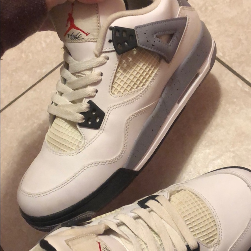 Jordan retro cement 4s - Picture 4 of 8